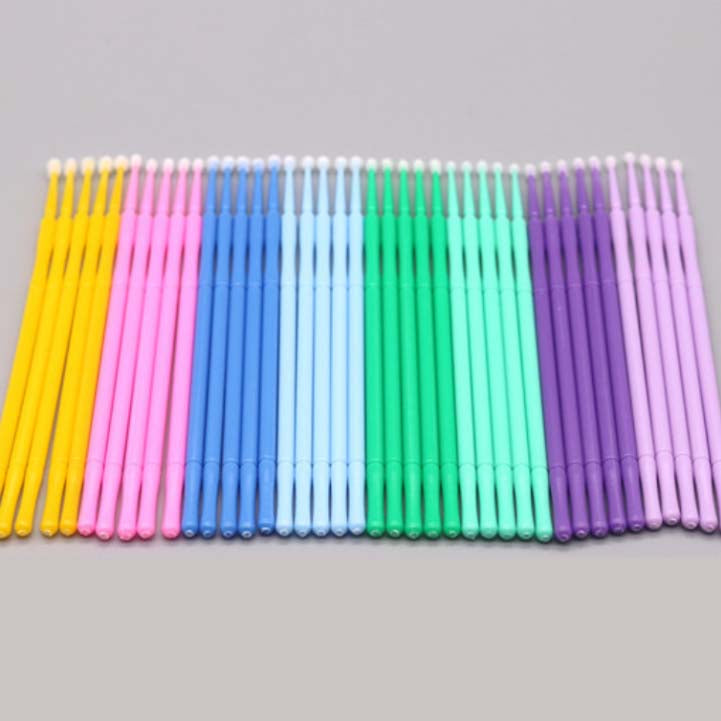 Eyelash Cotton Swabs  100 pcs  2.5mm head