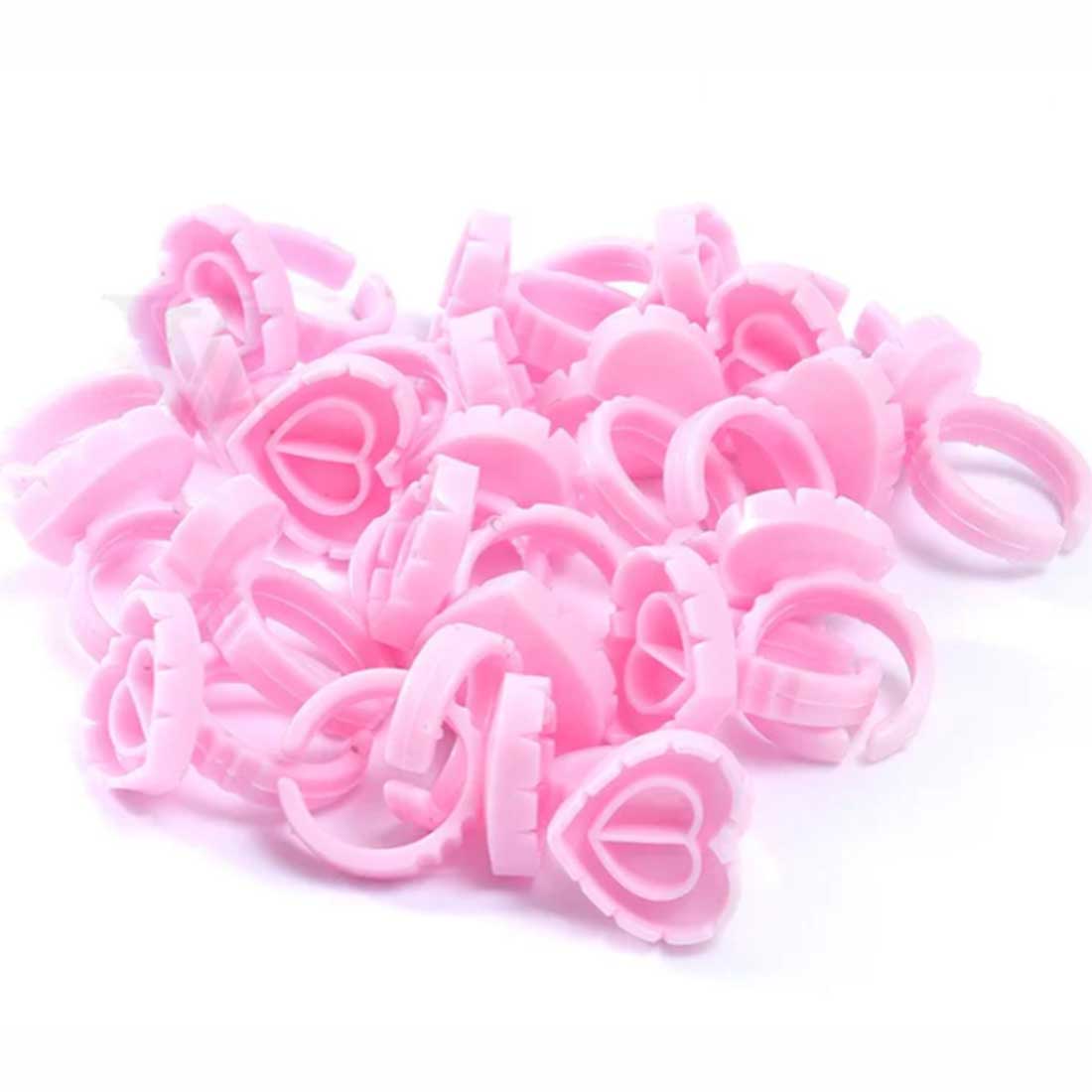 Glue Ring for Making Fans - 50 pieces/Bag , many shapes
